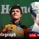 Frustrated George Russell fails to make up ground as Lando Norris wins incident-packed Dutch GP