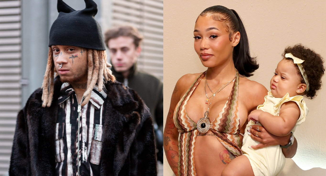 Trippie Redd Coi Leray Tweets Female Dog Not Allowed See Daughter Miyoco