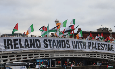 Ireland stands with Palestine, against Check Point