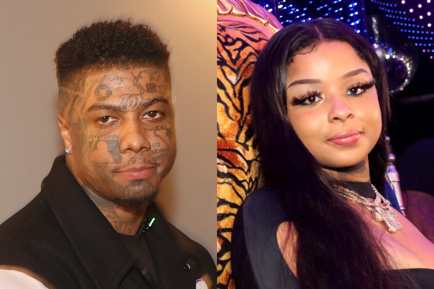 Video Shows Blueface & Chrisean Rock Getting Pulled Over By Cops With Chrisean Jr. In The Car