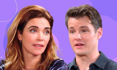The Young and the Restles: Kyle Abbott (Michael Mealor) - Victoria Newman (Amelia Heinle)