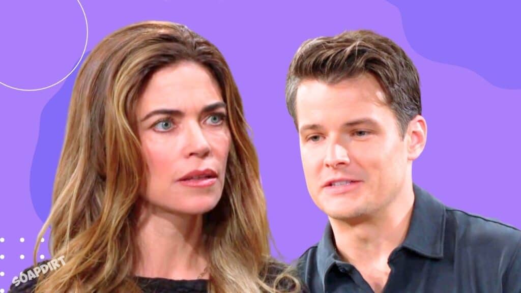 The Young and the Restless: Victoria Newman (Amelia Heinle) - Kyle Abbott (Michael Mealor)