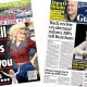 A composite image of the front pages of the Daily Star and the Guardian on 26 August 2026