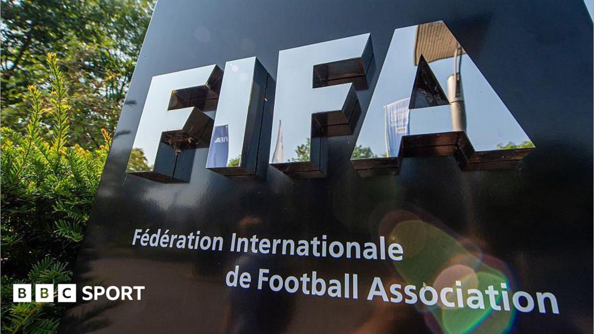 General view outside Fifa global headquarters in Zurich, Switzerland.