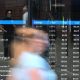 Shares break losing streak but banking slump continues