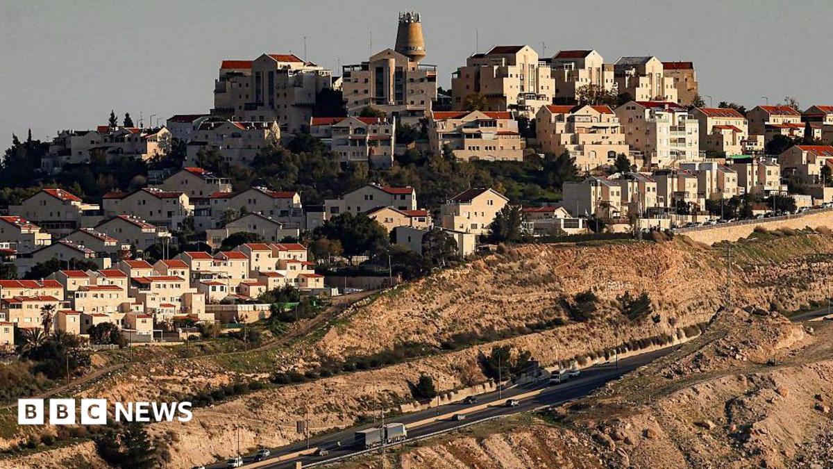 Wide view of a highway near the Israeli settlement of Maale Adumim in the area of the so-called E1 project in Jerusalem, in the occupied West Bank, taken in February 2026.