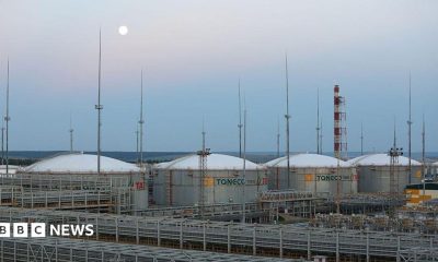 A stock photo of a refining and petrochemical plant in Nizhnekamsk (stock photo)
