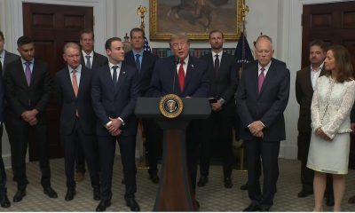 Trump pushes Congress to move on Clarity Act during White House crypto event