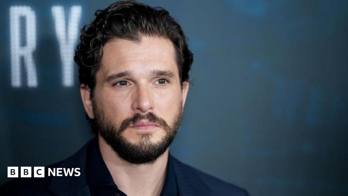 Kit Harrington appears on the red carpet for a premier