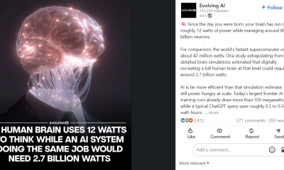 Your Brain Runs on 20 Watts. AI Wants a Power Plant