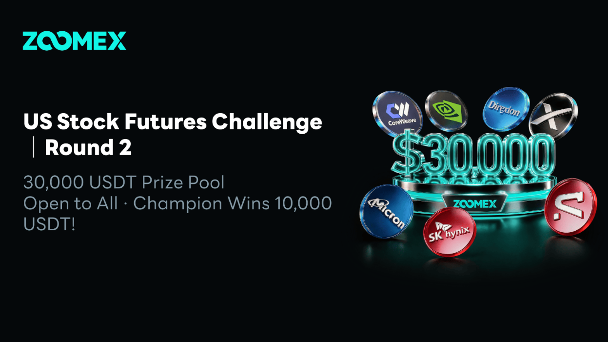 Zoomex Launches Stock Perpetuals Competition Round 2: Elevating Cross-Asset Derivatives for Global Traders