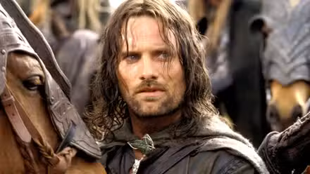 Viggo Mortensen as Aragorn in The Lord of the Rings: The two Towers