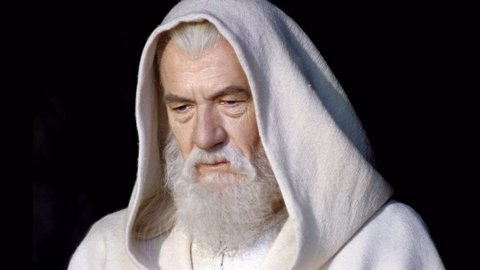 Ian McKellen as Gandalf in The Lord of the Rings: Return of the King.