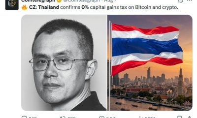 Thailand’s 0% Crypto Tax, Bitcoin Red Team Forced To Use Chinese AI: Asia Express