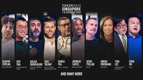 TOKEN2049 Singapore Returns to Marina Bay Sands This October