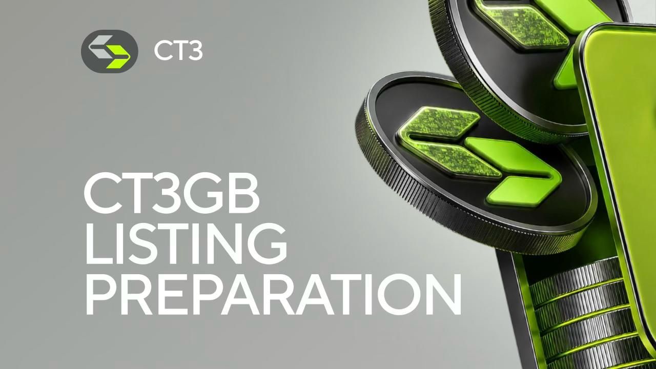 CT3 Begins Preparing Its Ecosystem for the Launch of the CT3GB Economy