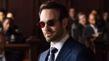 Charlie Cox as Matt Murdock in Daredevil: Born Again