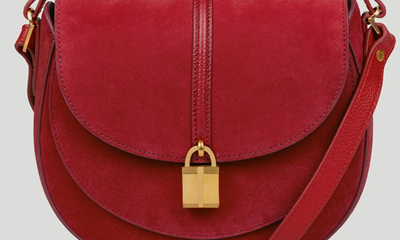 red satchel crossbody