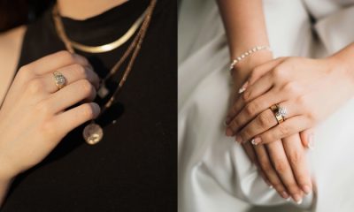 Diamond ring gold silver jewelry