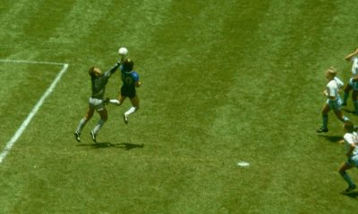 Diego Maradona, "Hand of God"