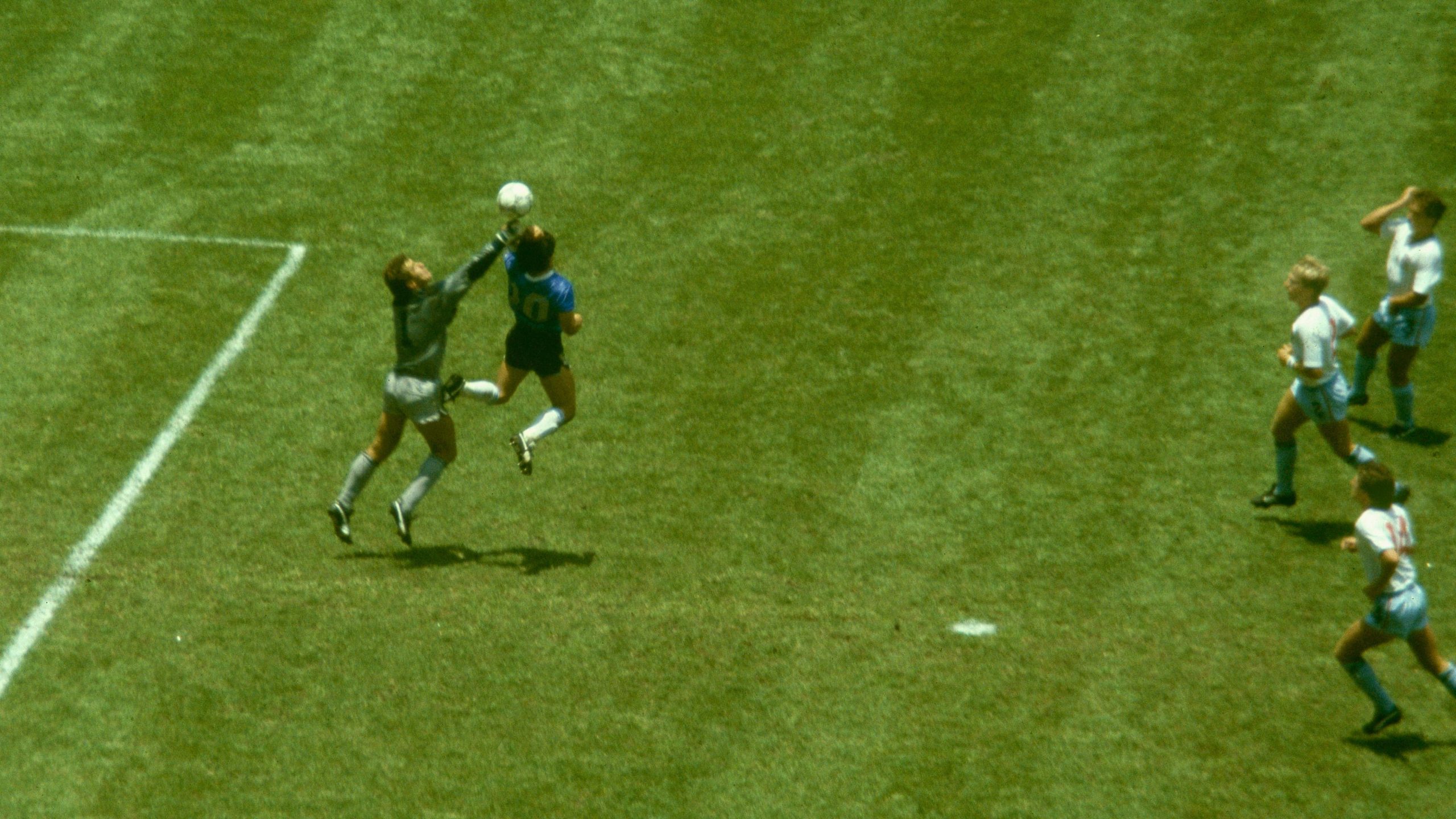 Diego Maradona, "Hand of God"