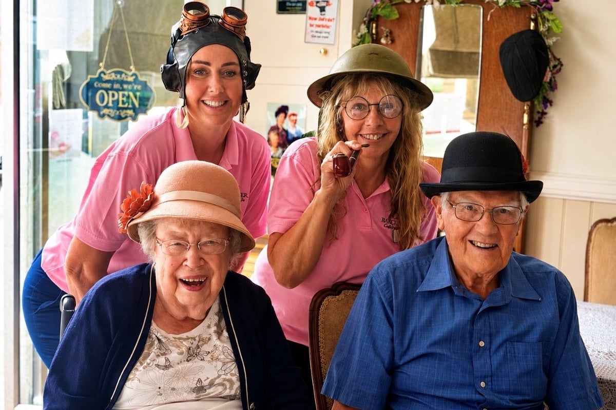 The Fernes residents step back in time with nostalgic visit to Dolly’s Vintage Tearooms