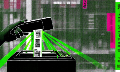 Tokyo Lawson Register Scans a Barcode for a 322-Yen JPYC Stablecoin Payment