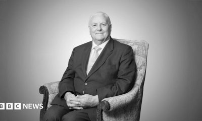 John Pye in a black and white image