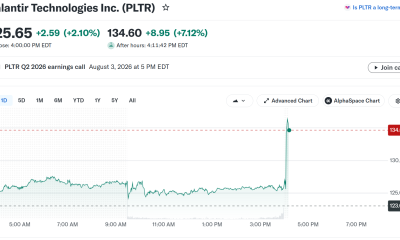Palantir Stock (PLTR) Performance