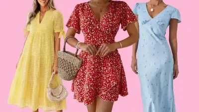 These elongating V-neck dresses are perfect for petites. Shop our top picks that fake a longer, leaner look.