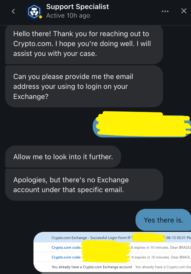 Crypto.com Deleted User Account With Funds, Gave No Reason For Weeks