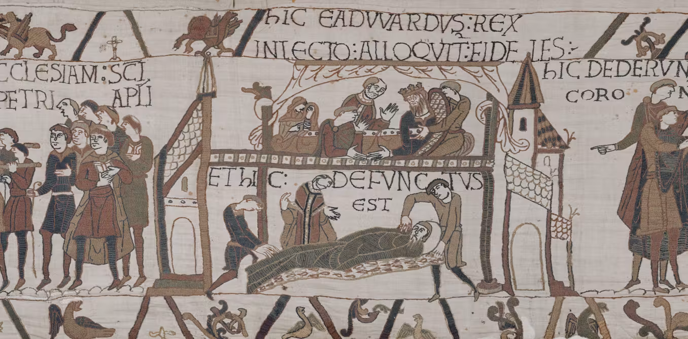 What three female figures in the Bayeux tapestry reveal about medieval women