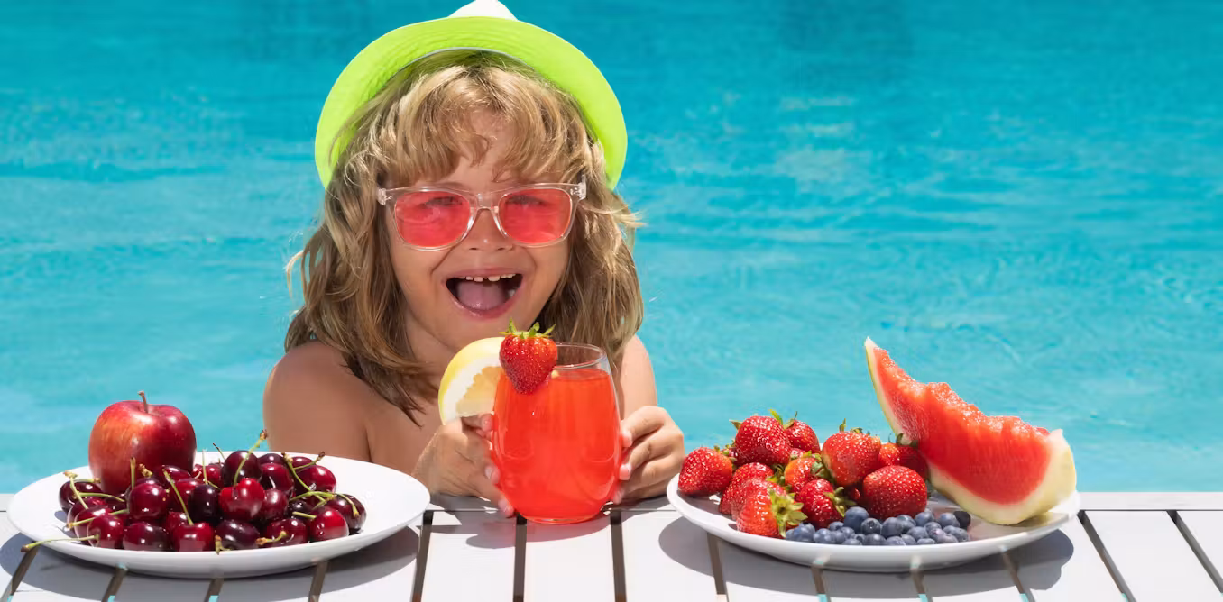 Five foods that can help keep children hydrated during a heatwave