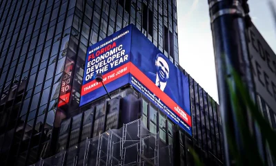 Florida crowns NYC Mayor Mamdani 'Economic Developer' in Times Square billboard