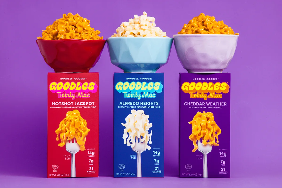 Goodles explores new pasta format