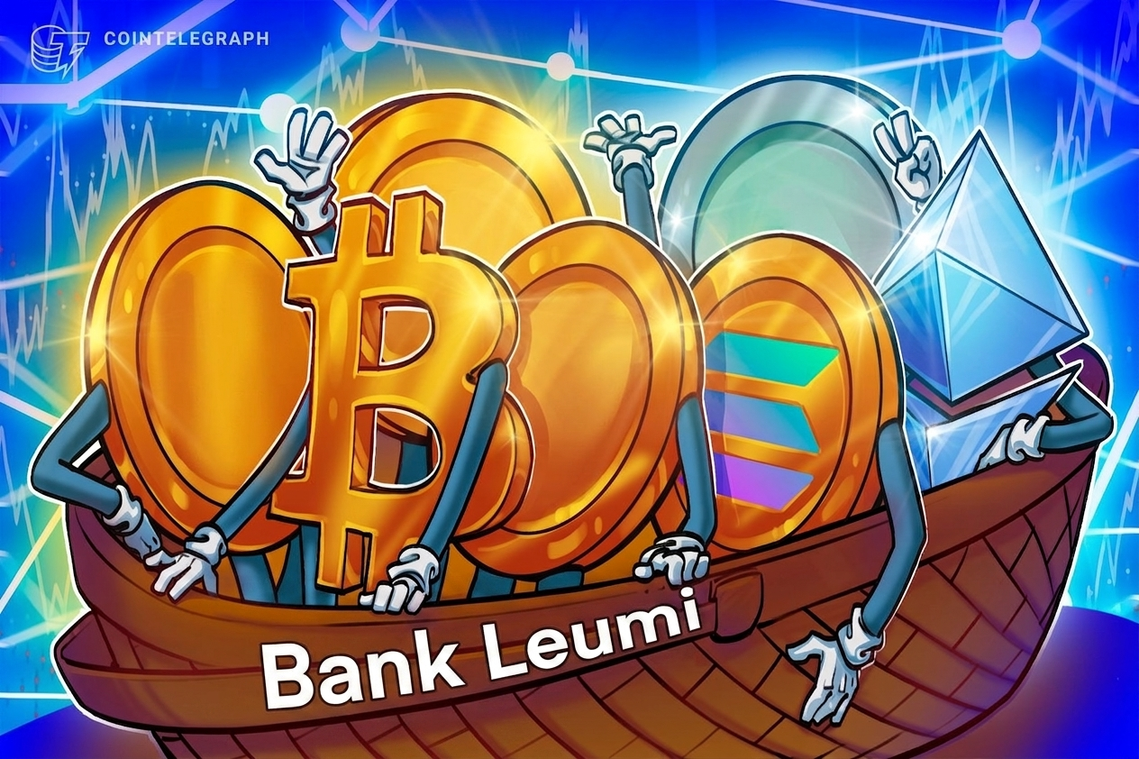 Bank Leumi to Offer BTC, ETH and SOL Trading with Galaxy