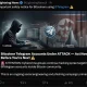 Telegram accounts under attack, source: X