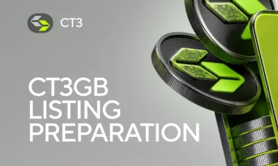 CT3 begins preparations for CT3GB token listing - 3