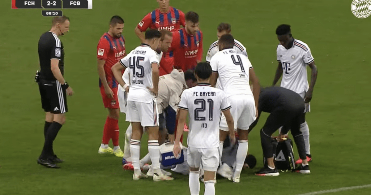 Bayern Munich provide Jamal Musiala update after forward collapses again in scary scenes | Football