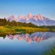 Grand Teton at Schwabacher