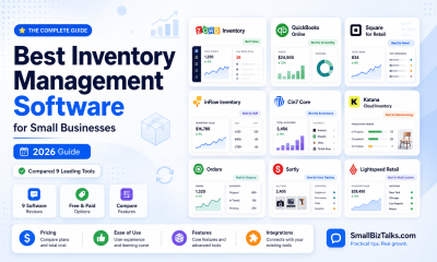 Best Inventory Management Software for Small Businesses in 2026