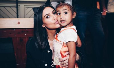 Kim Kardashian and North West