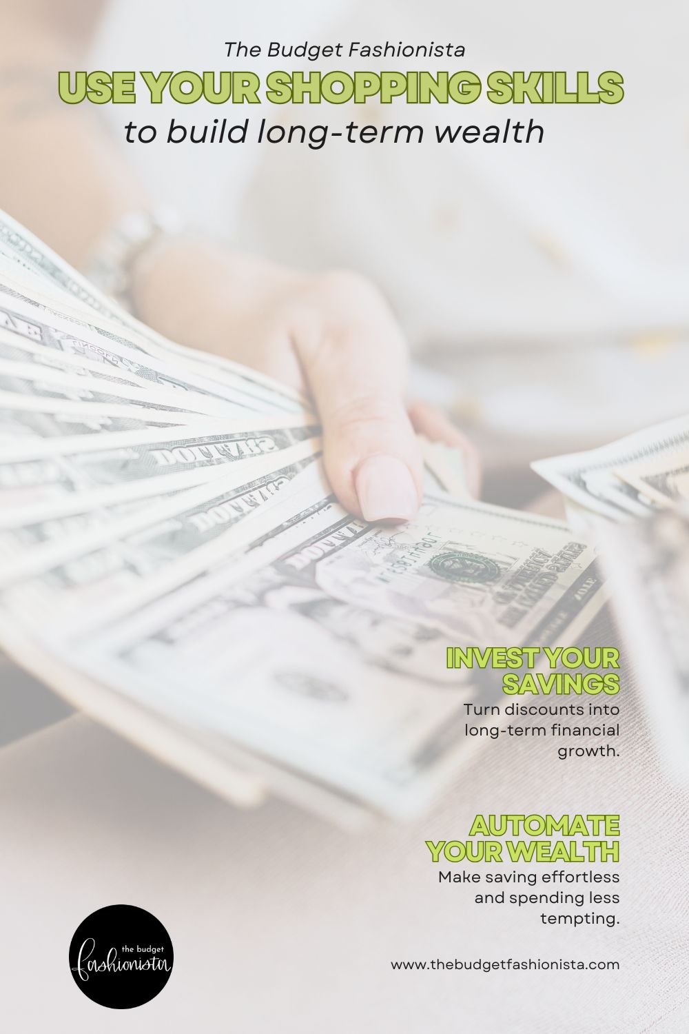 Turn savvy shopping skills into long-term wealth