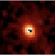 Map of the distant galaxy J0148-4214 in ionised hydrogen (Hα).