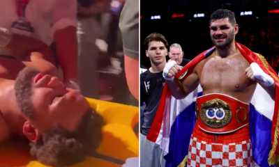 Moses Itauma update as boxing star is stretchered out of ring after world title defeat