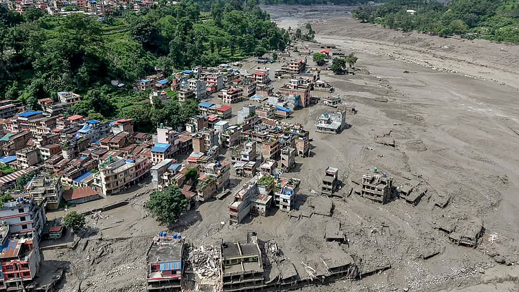 Nepal Flash Floods Leave Dozens Dead Near Tibet Border