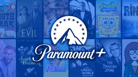 Paramount+ streaming service logo