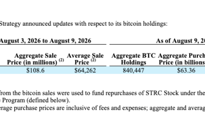 Strategy Boosts Dollar Reserve After Bitcoin Sale