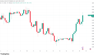Bitcoin Price Volatility Sparks First Tap Of $65,000 Since Aug. 10