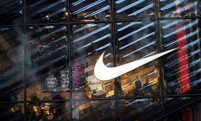 People visit the Nike store at 5th Avenue during the holiday season in New York